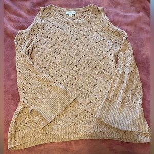 Off the shoulder sweater